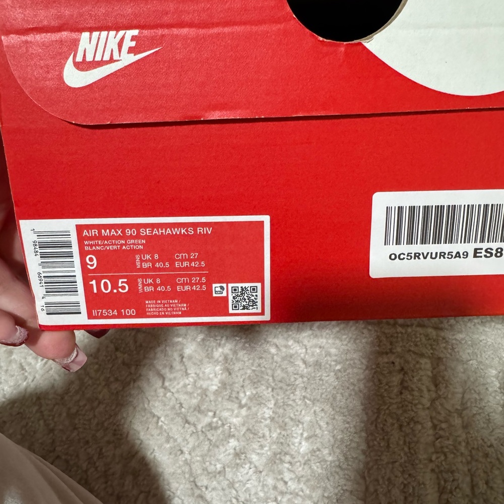 AirMax Seahawks Nike Men’s Shoes - Picture 4 of 4